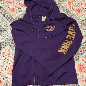 Victoria Secret Pink Ravens hoodie